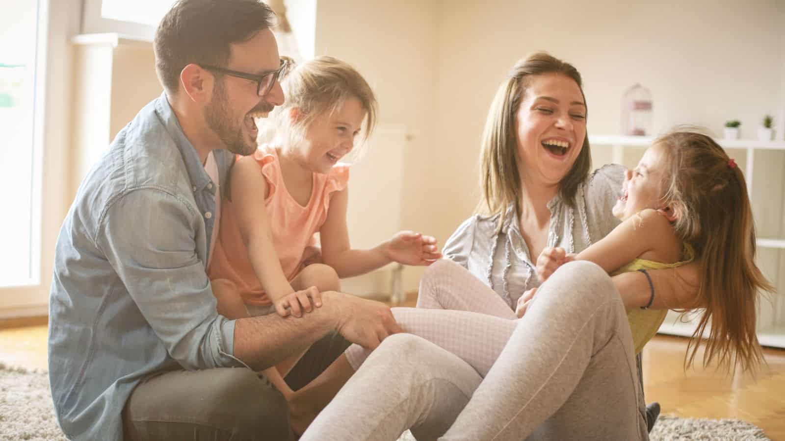 family happy child