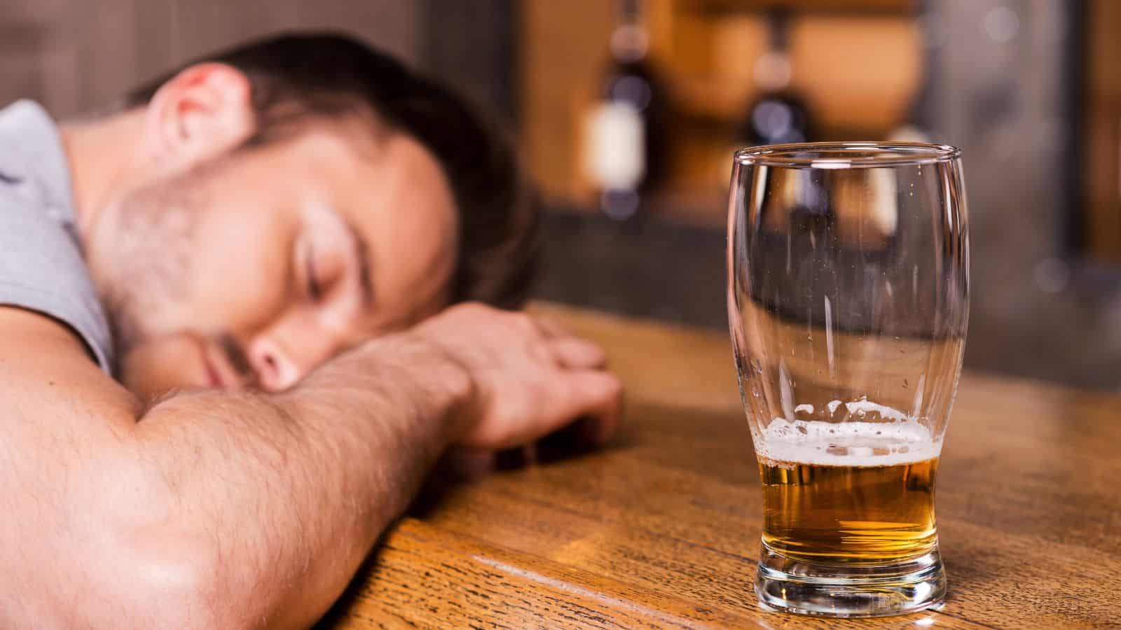 drink male sleep