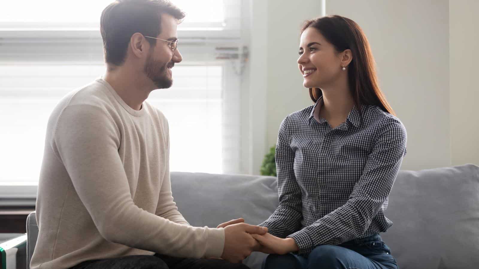 couple happy